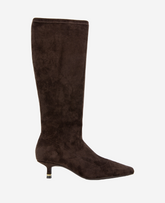 Meridith Stretch Boot Chocolate Micro