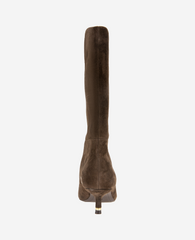 Meryl Suede Bootie Chocolate Suede