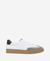 Sam Leather Sneaker Grey/White