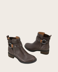GENTLE SOULS - Bowen Leather Double Gore Boot Chocolate Leather