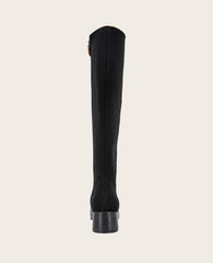 GENTLE SOULS - Emily Tall Leather Elastic Boot Black Leather