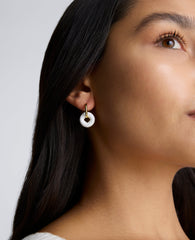 BONBONWHIMS Mental Health Coalition Earring - White White
