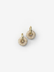 BONBONWHIMS Mental Health Coalition Earring - White White