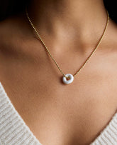 BONBONWHIMS Mental Health Coalition Charm Necklace - White White