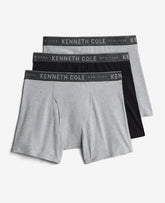 Stretch Boxer Briefs 3-Pack Black / Heather Char-Cole