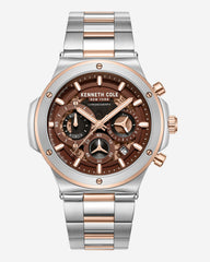 Contrast Dress Sport Watch Tt Silver/Gold Rose