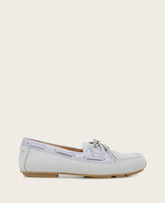 GENTLE SOULS - Marina Leather Boat Shoe Ashley Blue Leather