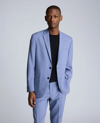 Ready Flex Slim Fit Nested Suit Light Blue