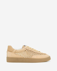 Sam Raffia Mesh Sneaker Natural Mesh