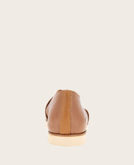 GENTLE SOULS - Leslie X Band Leather Tread Sole Sandal Luggage Leather