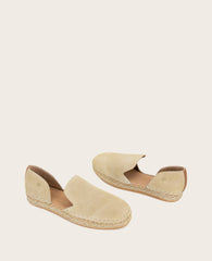 GENTLE SOULS - Seville Leather Espadrille Warm Sand Leather