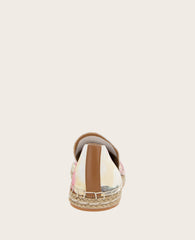 GENTLE SOULS - Seville Suede Floral Espadrille Floral Multi Suede