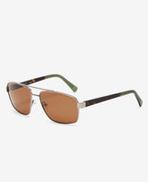 Square Metal Navigator Sunglasses Nickeltin