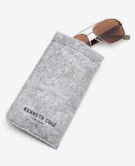 Square Metal Navigator Sunglasses Nickeltin