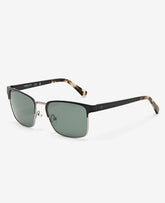 Square Metal Sunglasses Black