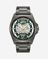 Skeleton Automatic Bracelet Watch Gun
