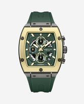 Chronograph Sport Silicone Watch Green