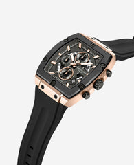 Chronograph Sport Silicone Watch Gun