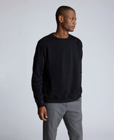 Site Exclusive! Kenneth Cole Embroidered Logo Sweatshirt Black