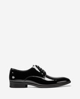 REACTION - Hogart Plain Toe Derby Black Patent
