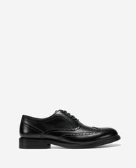 REACTION - Lance Wingtip Brogue Oxford Black