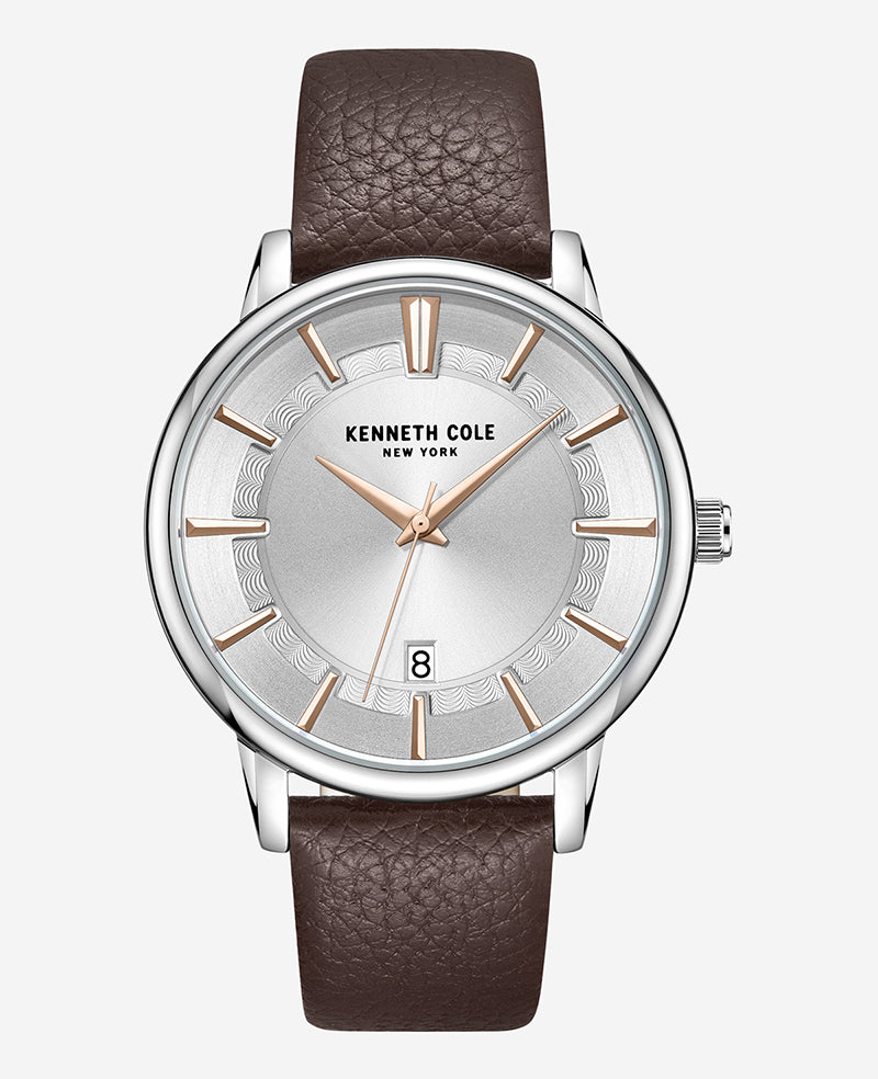 Modern Classic Strap Watch Brown