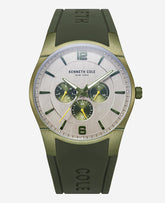 Modern Classic Silicone Watch Green