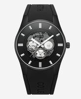 Modern Classic Silicone Watch Black
