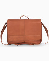 Columbian Leather Crossbody 15.6-Inch Laptop & Tablet Messenger Bag
