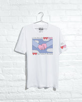 Site Exclusive! Men's Rosie Pink LOVE Tee White