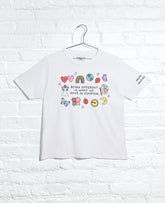 Site Exclusive! Women's Rosie Pink DIFFERENT Tee White