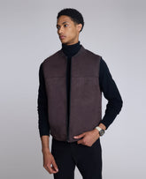 Reversible Vest Chocolate/Black
