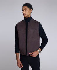 Reversible Vest Chocolate/Black