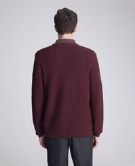Popcorn Crew Sweater Burgundy