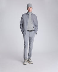 Foldover Turtleneck Sweater Grey/Heather