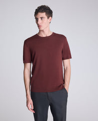 Sweater Tee Burgundy