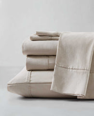 Solid Cationic Sheet Set Beige