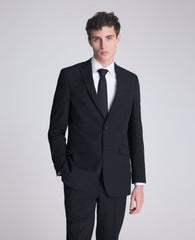 Ready Flex Slim Fit Nested Suit Black