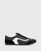 Alma Leather Sneaker Black Leather