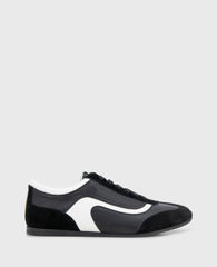 Alma Leather Sneaker Black Leather