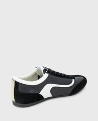 Alma Leather Sneaker Black Leather