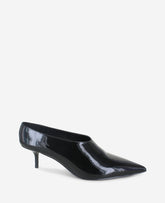 Linxie Patent High Vamp Pump Black Patent