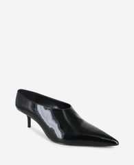 Linxie Patent High Vamp Pump Black Patent