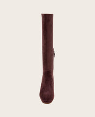 GENTLE SOULS - Emily Micro Suede Stretch Boot Wine Suede