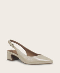 GENTLE SOULS - Georgia Snake Slingback Heel Sand Snake