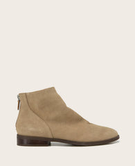 GENTLE SOULS - Emma Suede Zip Bootie Mushroom