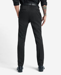 Slim-Fit Stretch Dress Pant Black