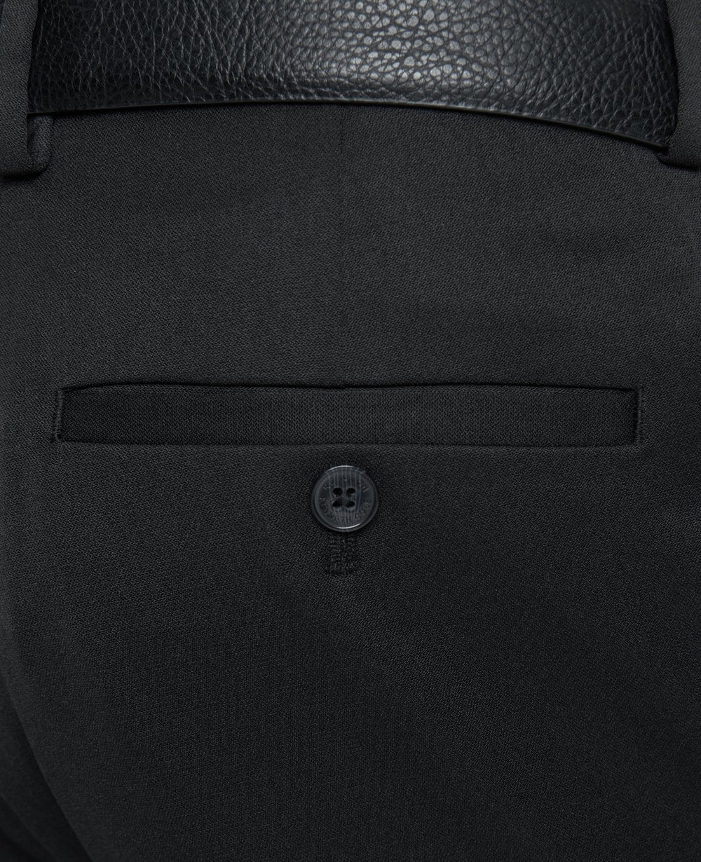 Slim-Fit Stretch Dress Pant Black