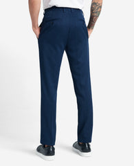 Slim-Fit Stretch Dress Pant Blue