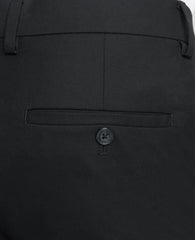 Slim-Fit Stretch Twill Dress Pant Black